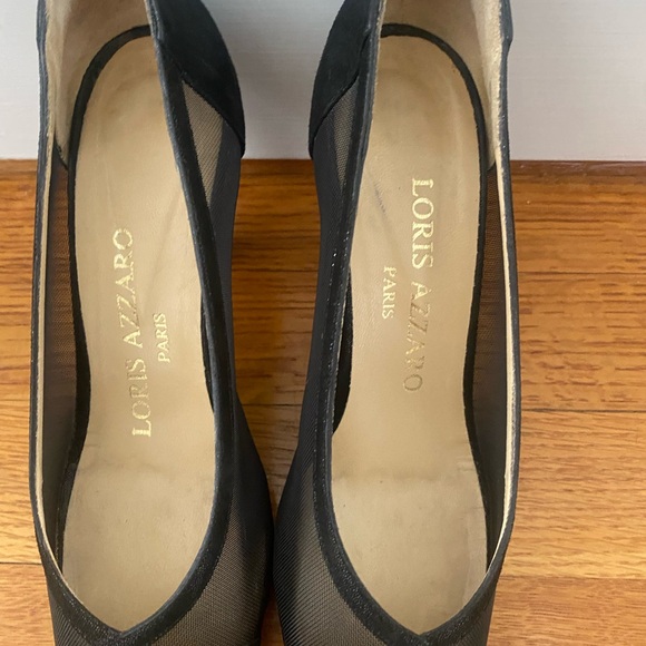 Vibtage Loris Azzaro black kitten heels - Picture 2 of 5